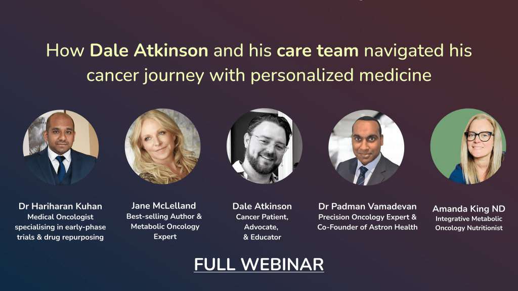 How Dale Atkinson and His Care Team Navigated Cancer with Personalized Medicine